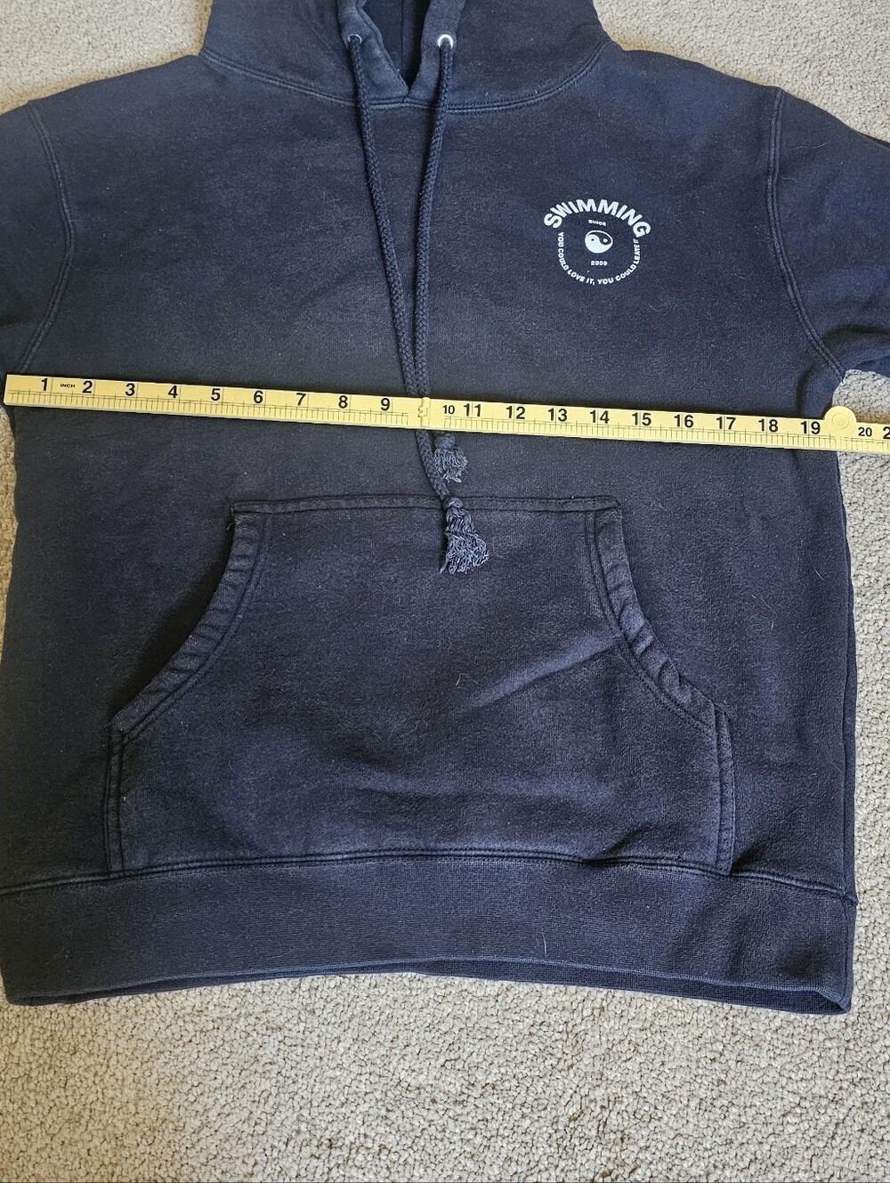 Mac Miller Black Swimming Heavyweight Hoodie - Picture 4 of 5